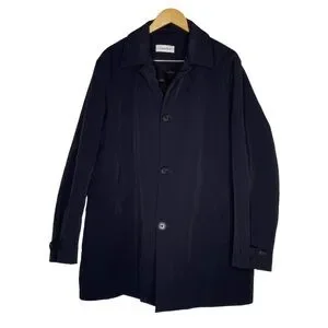 Calvin Klein Jackets Coats Calvin Klein Car Coat Black Nylon